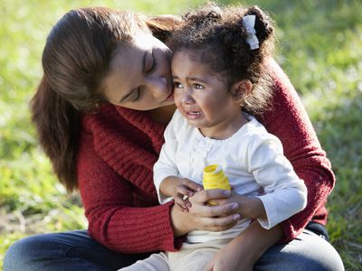 Children with attachment disorders resist comforting.