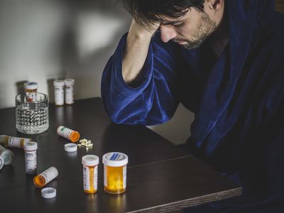 Man suffers from alcohol and opioid dependence and contemplates using Vivitrol.
