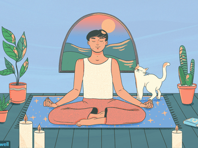 meditation illustration
