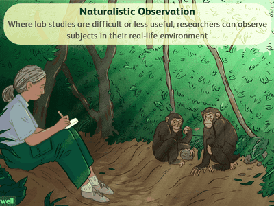 What is naturalistic observation?